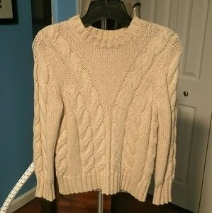 Ann Taylor tan sweater XS